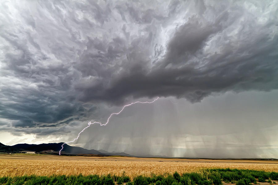 Lightning Storm Photograph by Scott Stringham Photographer