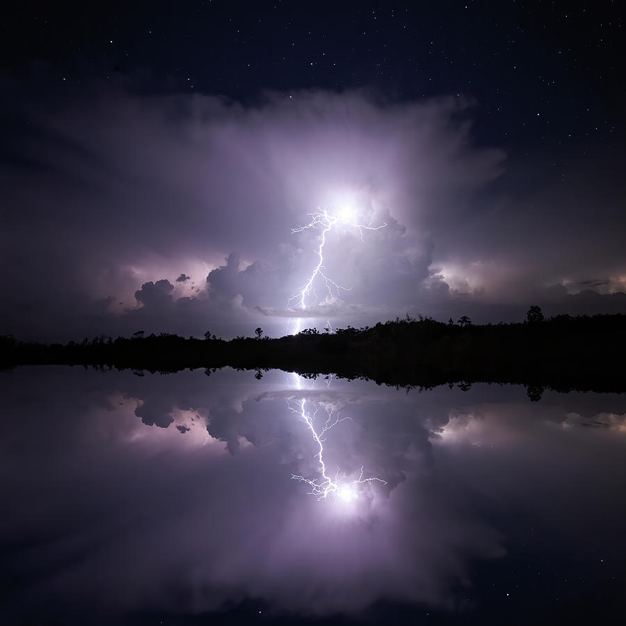 Lightning Strike Photograph by Mark Andrew Thomas