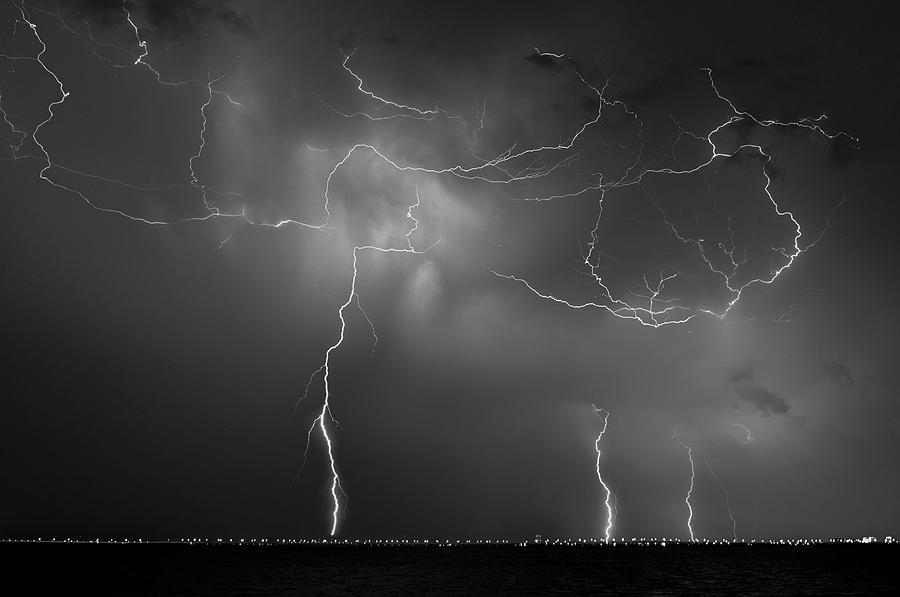 Lightning Strikes Photograph by Joe Leone