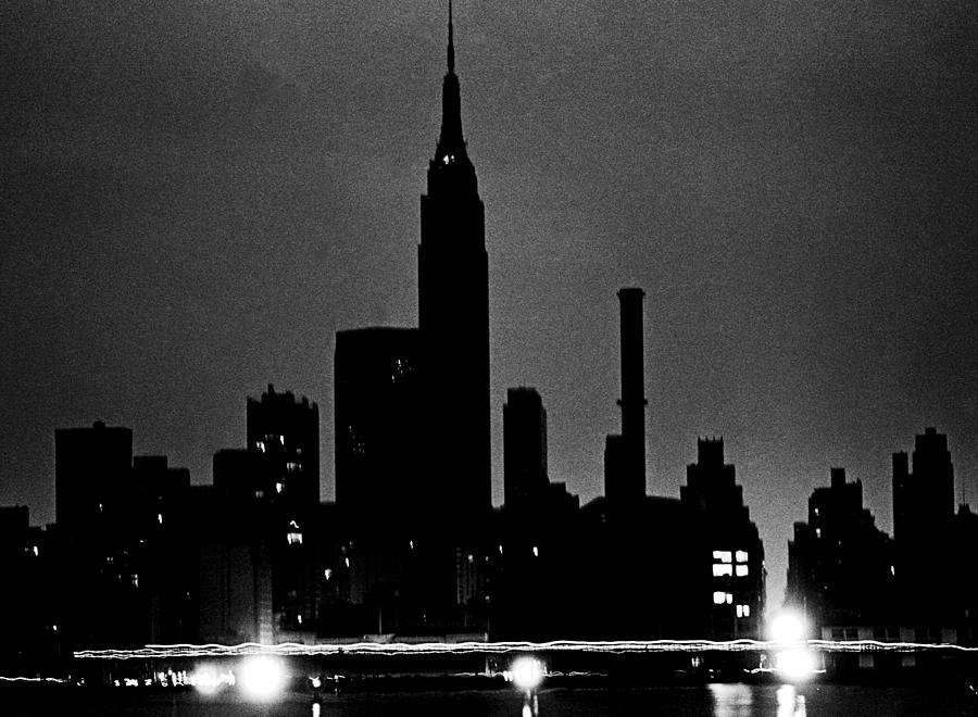 Lights Glow In A Midtown Waterside Con Photograph by New York Daily News Archive