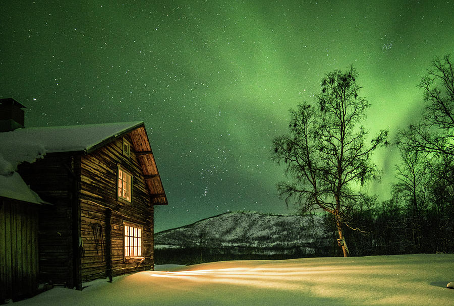Lights of nature, lights of man Photograph by Pekka Sammallahti