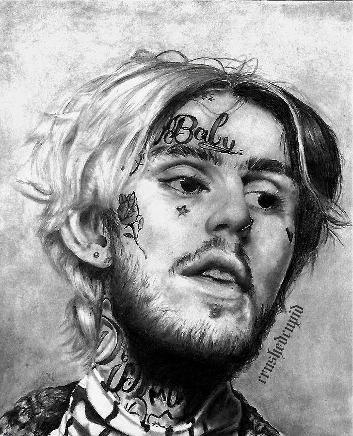 Lil Peep Drawing By Robyn Reynolds Fine Art America 0532