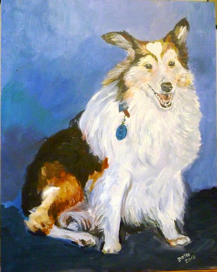 LIla Painting by Bryan Bustard