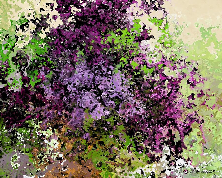 Lilac and Lavender Digital Art by Pamela Strauss-Arriaza