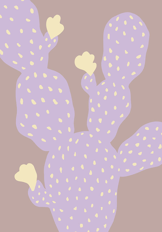 Lilac Cactus Photograph by 1x Studio