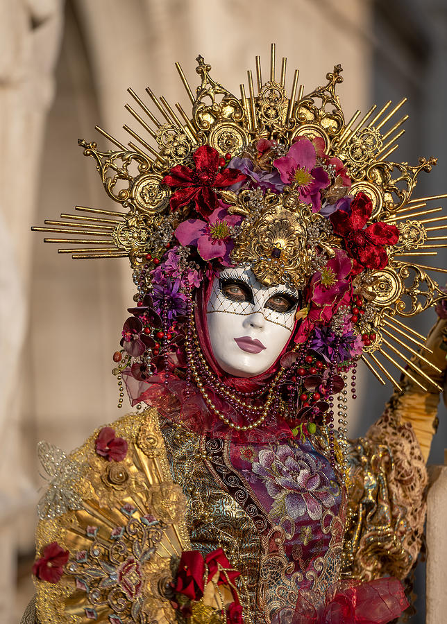 Lili Wagner - Venice Carnival 2023 Photograph by Colin Allen - Fine Art ...