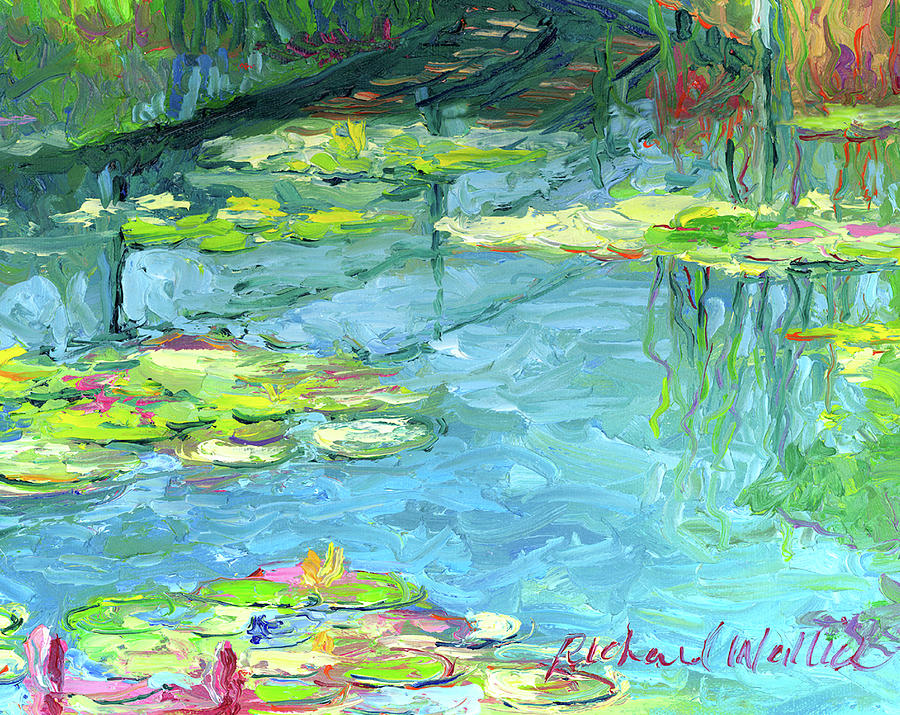 Lilies 6 Painting by Richard Wallich