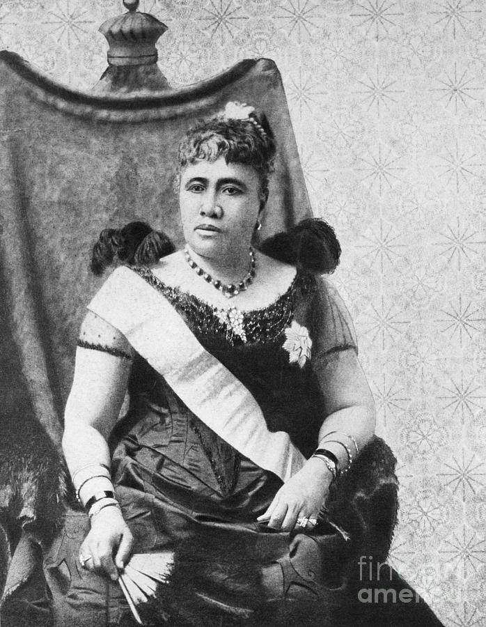 Lilioukalaniqueen Of Hawaii - 1898 Photograph by Bettmann
