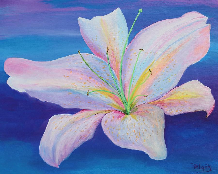 Lily G Painting by Robert Clark