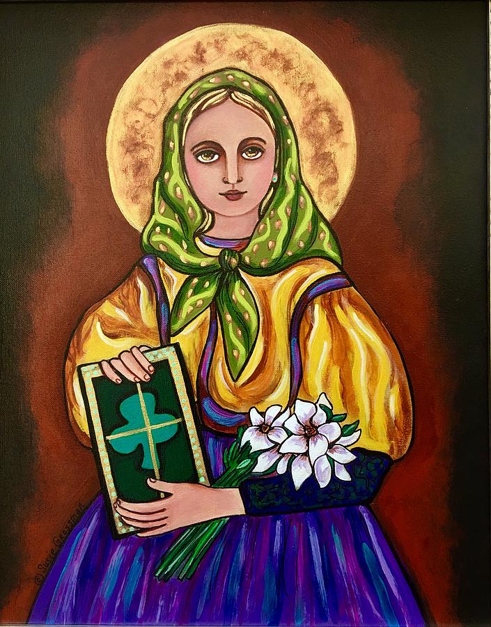 Lily of Ireland  Painting by Susie Grossman