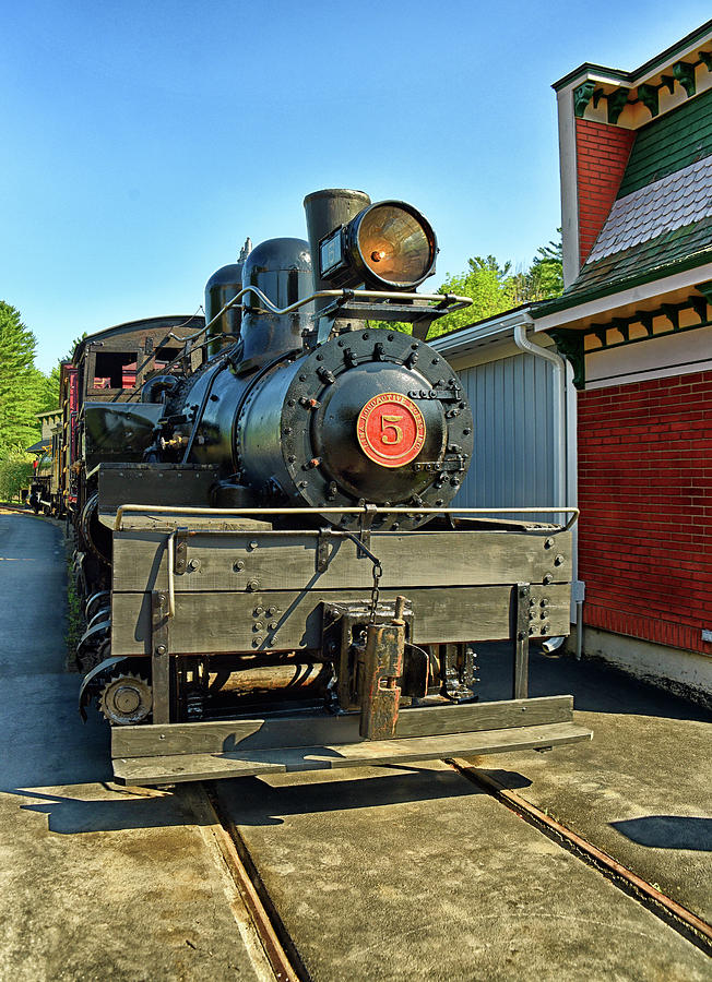 Lima Locomotive Works Steam Engine Photograph by Mike Martin