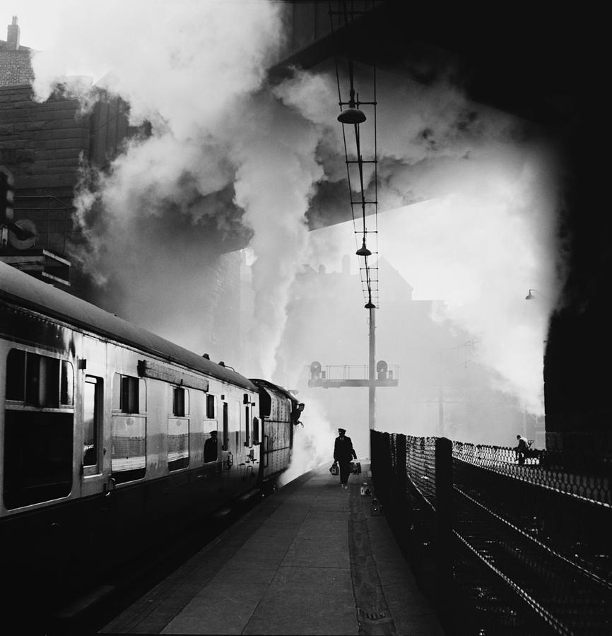 Lime Street Station Photograph by Bert Hardy