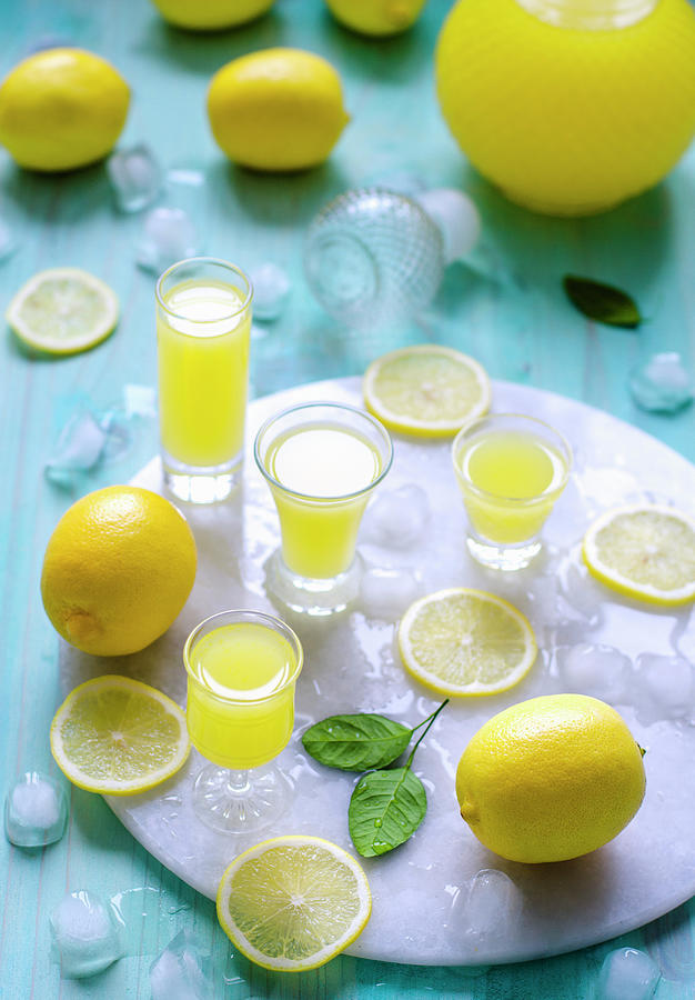 Limoncello, Cooked In Domestic Conditions Photograph by Gorobina