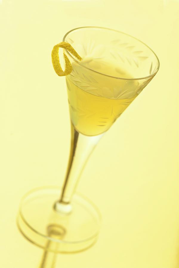 Limoncello In An Antique Glass Photograph by William Boch