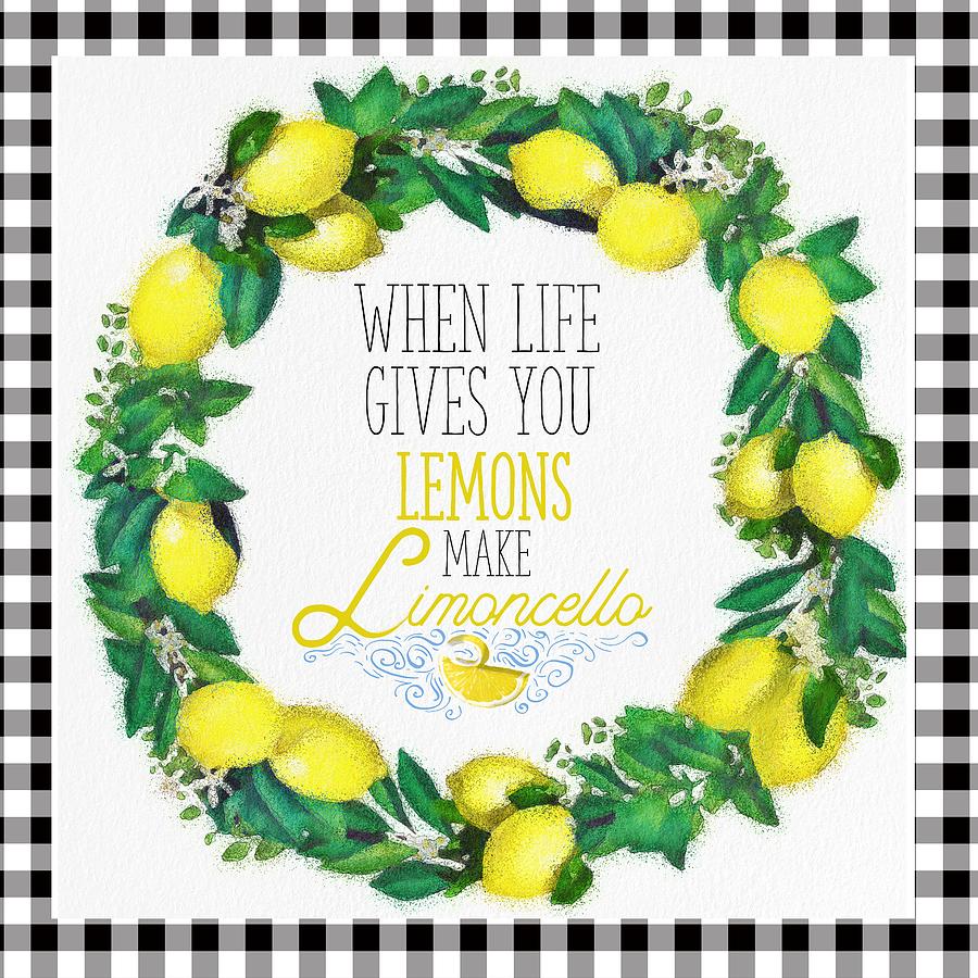 Limoncello Sign Drawing by Unknown
