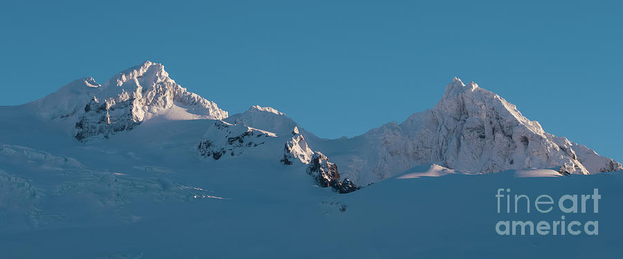 Lincoln And Colefax Peaks Mount Baker Aerial Photograph