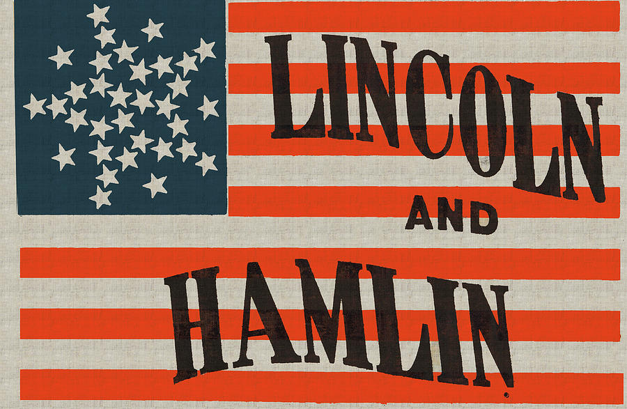Lincoln and Hamlin Painting by Unknown Lincoln and Hamlin Painting by Unknown