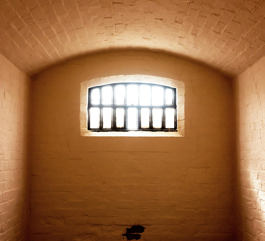 Lincoln Castle Prison Cell Window Photograph by Scott Lyons