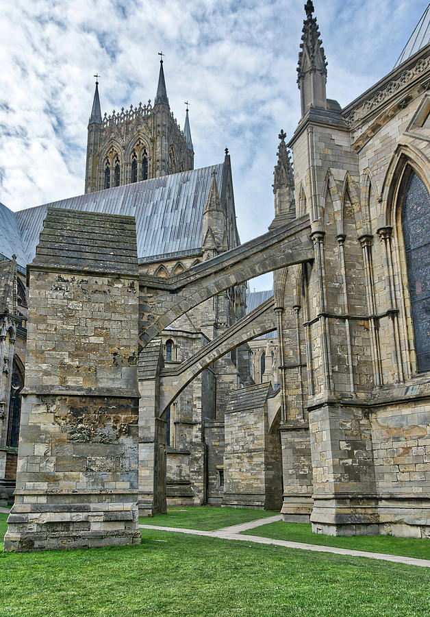 Lincoln Cathedral Archways Photograph by Scott Lyons