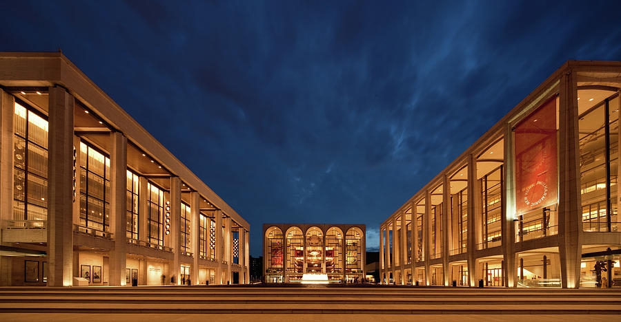 Lincoln Center And Metropolitan Opera Photograph by Siegfried Layda