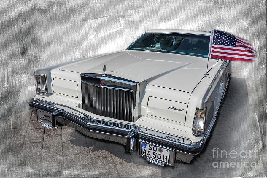 Transportation Photograph - Lincoln Continental 1975-1979 by Eva Lechner