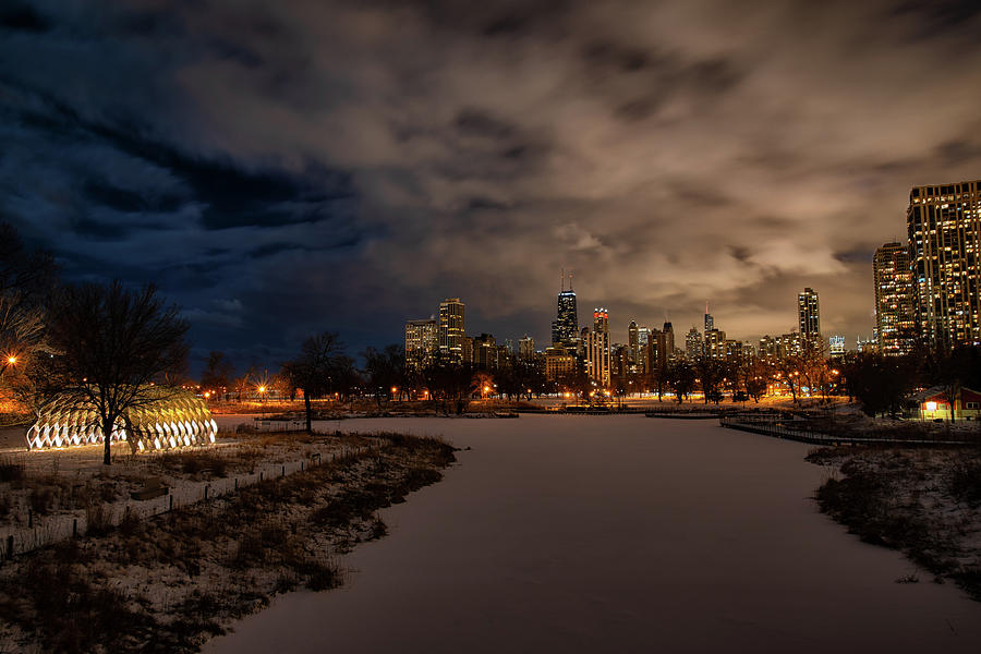 Lincoln Park Winter by Raf Winterpacht Lincoln Park Winter by Raf Winterpacht