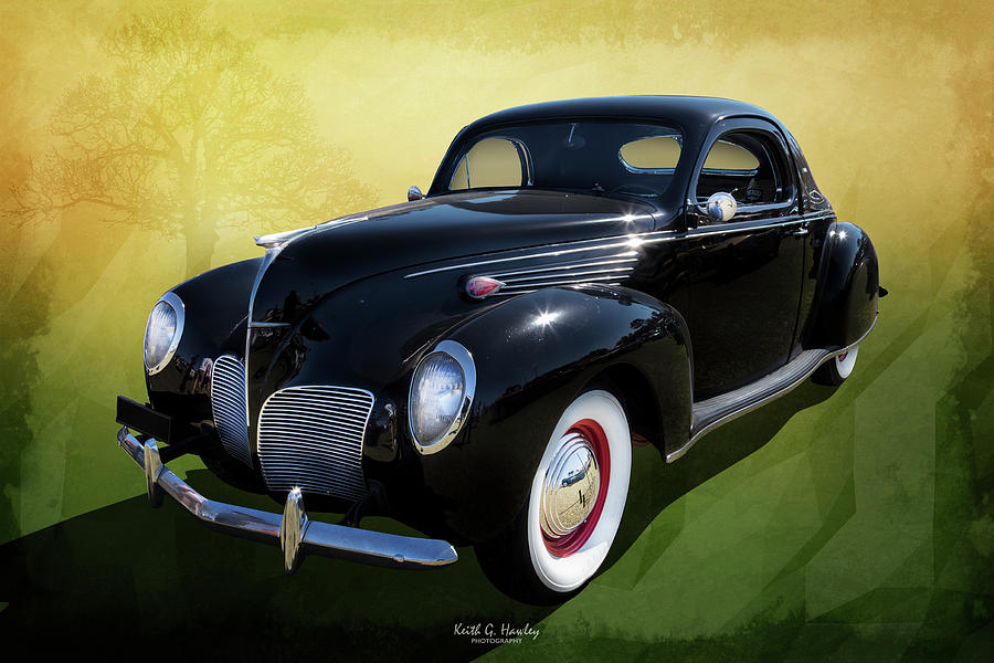 Lincoln Zephyr Photograph by Keith Hawley