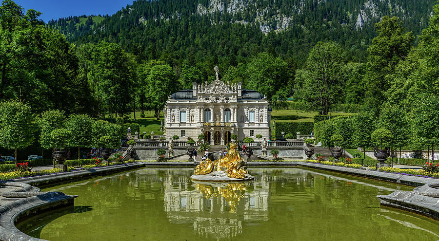 Linderhof Palace Photograph by Marcy Wielfaert
