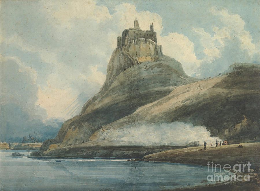 Lindisfarne Castle Drawing by Heritage Images