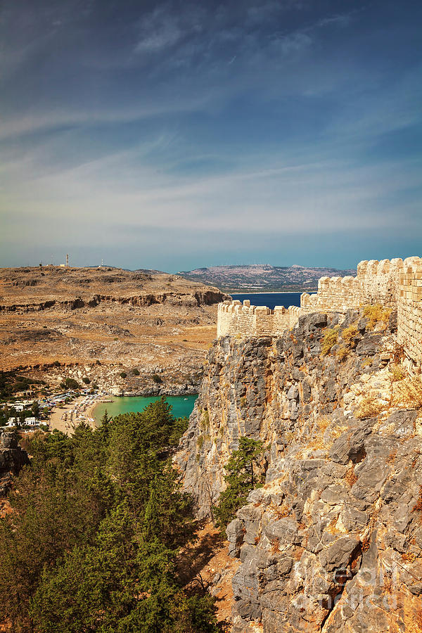 Lindos Rhodes Photograph by Sophie McAulay