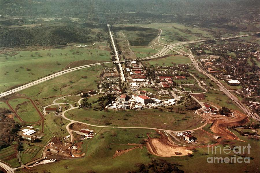 Linear Accelerator At California Photograph By Stanford Linear ...