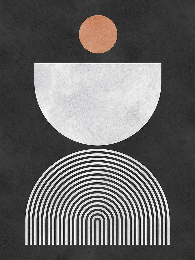 Abstract Digital Art - Lines and circles 10 by Vitor Costa Abstract Digital Art - Lines and circles 10 by Vitor Costa