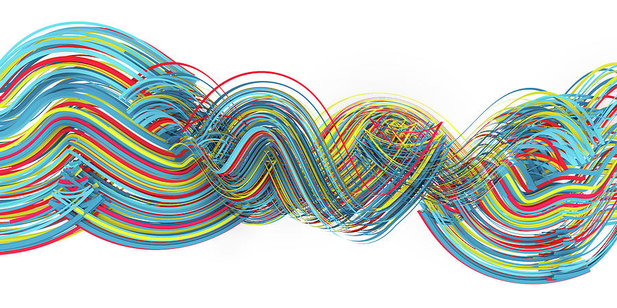 Abstract Digital Art - Lines and Curves 4 by Scott Norris Abstract Digital Art - Lines and Curves 4 by Scott Norris