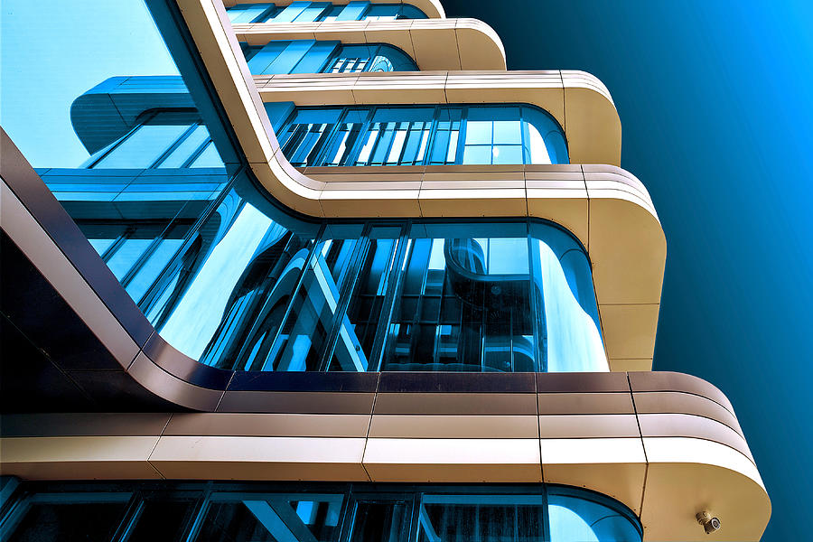 Lines Of Modern Architecture II Photograph by Erhard Batzdorf