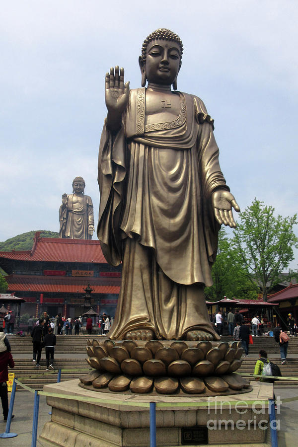 Lingshan Buddha 10 Photograph by Randall Weidner