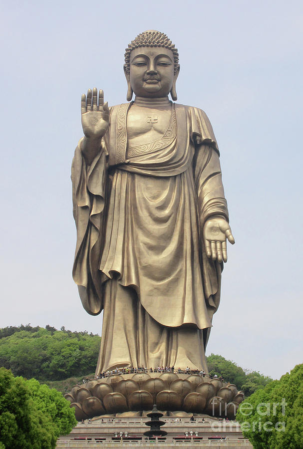 Lingshan Buddha 3 Photograph by Randall Weidner