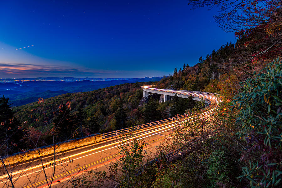 Linn Cove Viaduct - Blue Ridge Parkway by Mike Koenig Linn Cove Viaduct - Blue Ridge Parkway by Mike Koenig