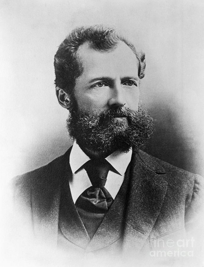 Linograph Inventor Ottmar Mergenthaler by Bettmann