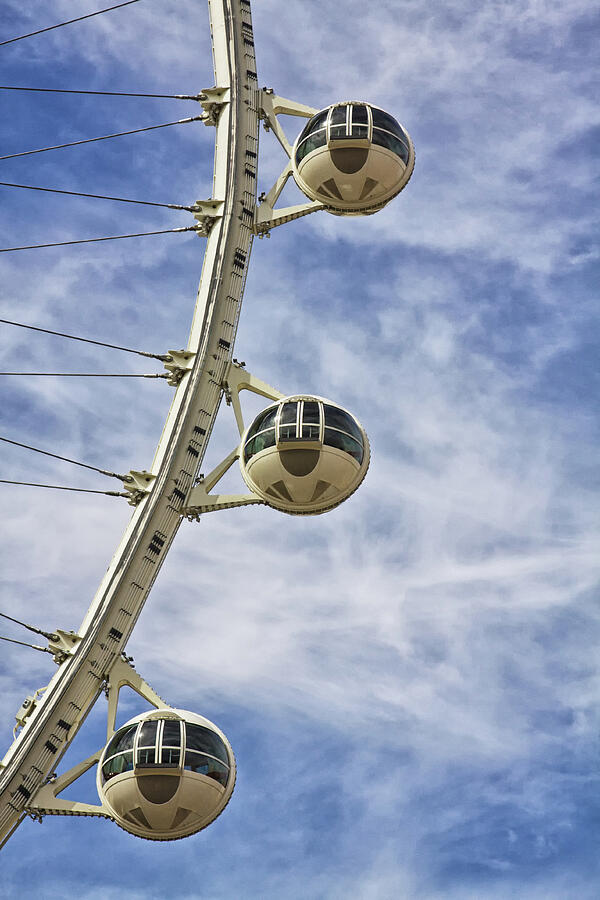 Linq High Roller Wheel in Las Vegas Photograph by Tatiana Travelways