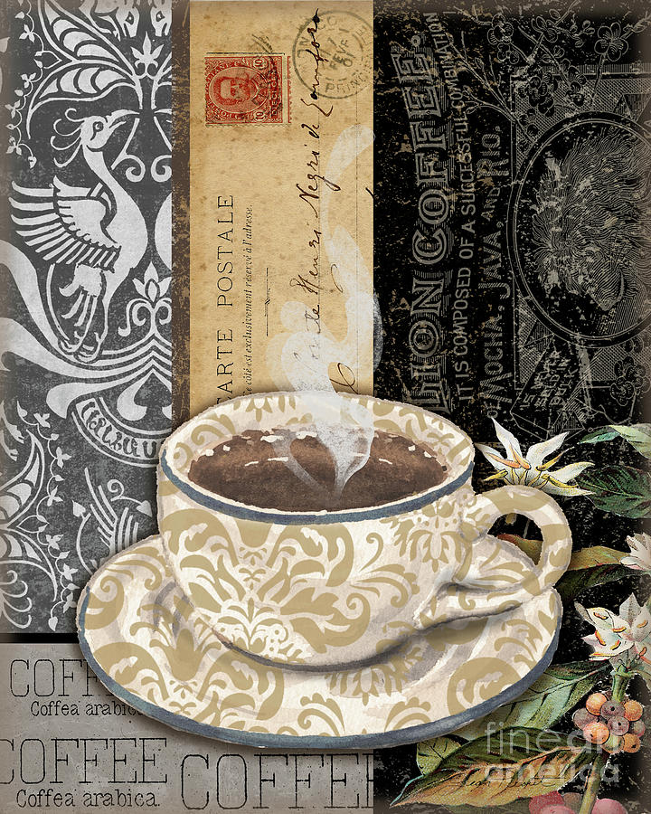 Lion Coffee C Digital Art by Jean Plout