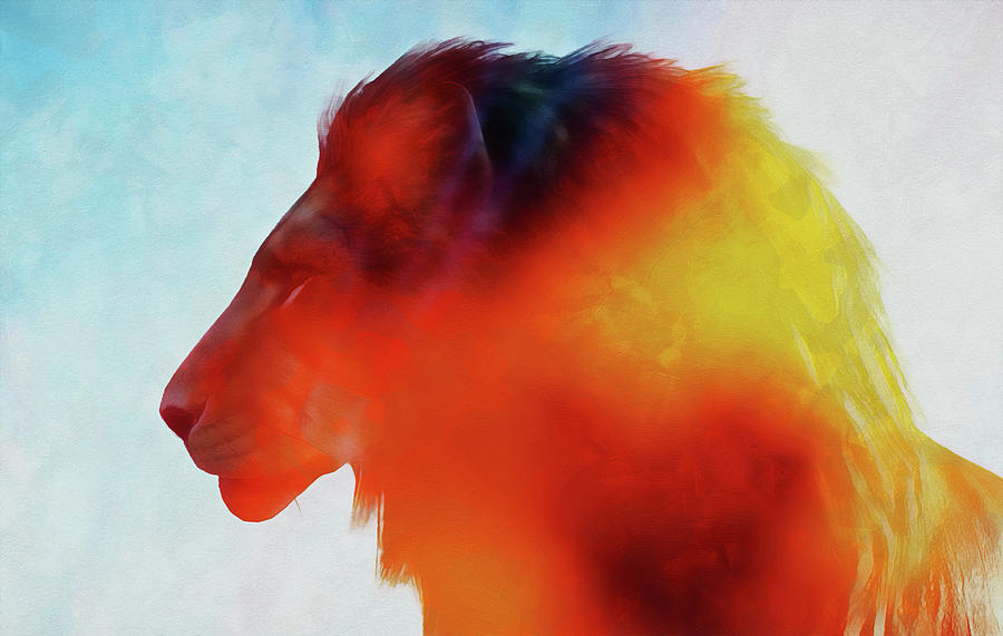 Lion King - 16 Painting by AM FineArtPrints