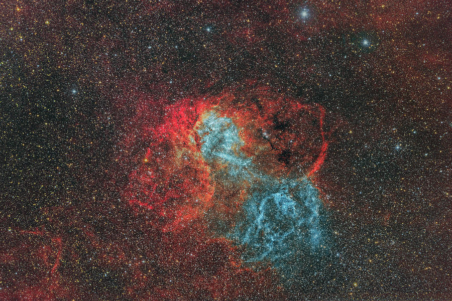 Lion Nebula, Sh2-132 Photograph by Reinhold Wittich