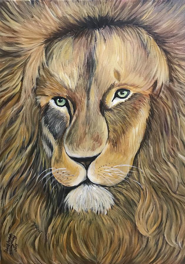 Lion of Judah Painting by Tammy Hoey - Fine Art America