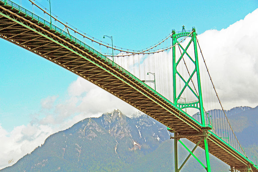 Lions Gate Bridge - Stanley Park Vancouver Photograph by Ben and Raisa Gertsberg