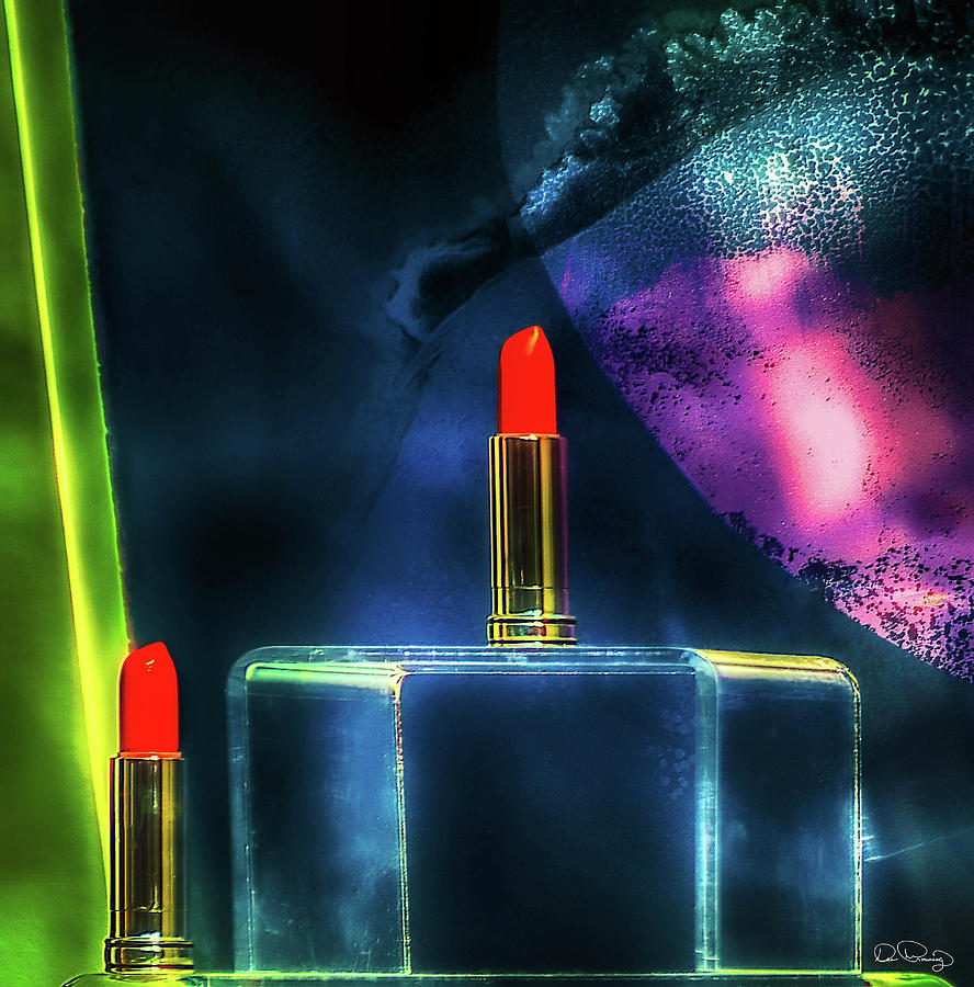 Lipstick Display Photograph by Dee Browning