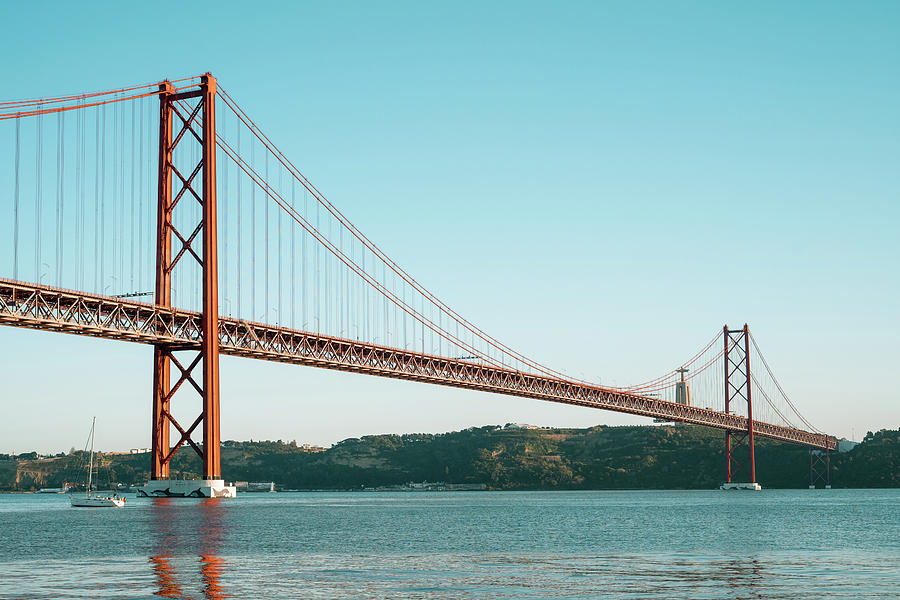 Lisbon bridge Photograph by Elena Khrupina - Fine Art America