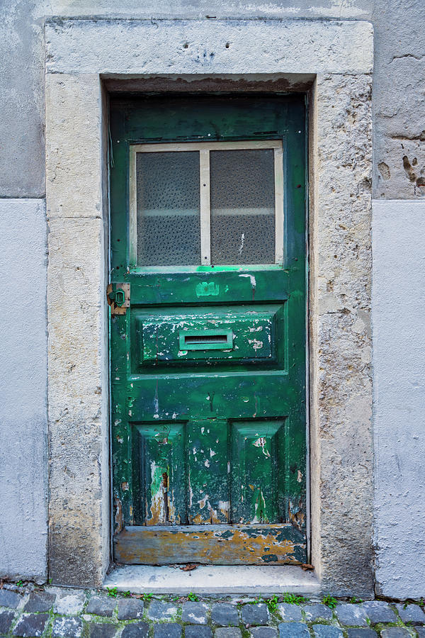 Castelo Photograph - Lisbon Door 1 by Michael Blanchette Photography