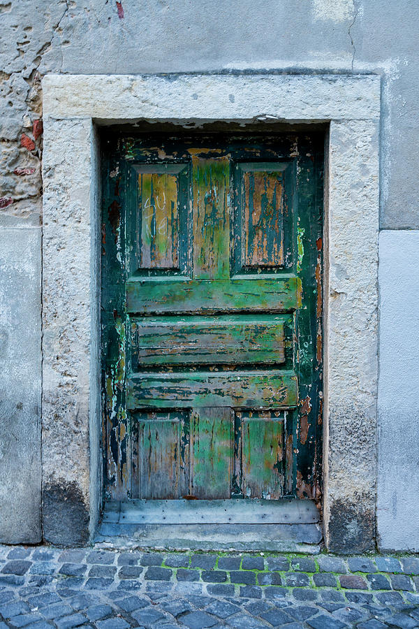 Castelo Photograph - Lisbon Door 4 by Michael Blanchette Photography
