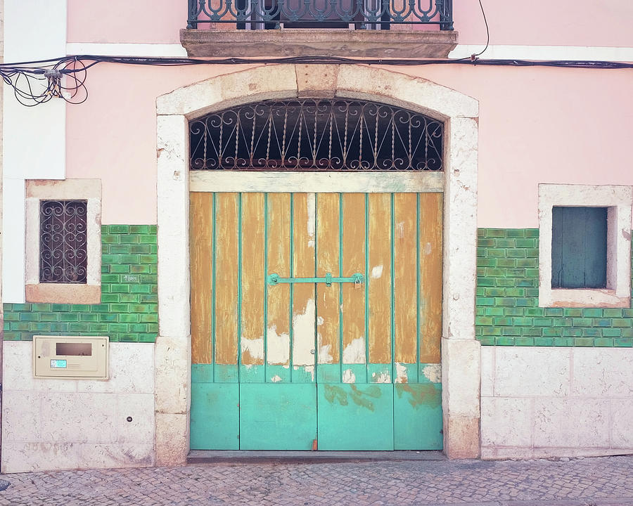 Lisbon Door Three Photograph by Lupen Grainne