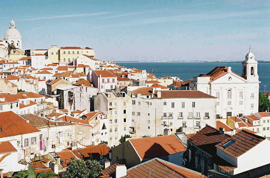 Lisbon Old Town On A Sunny Day Photograph by By Marin.tomic